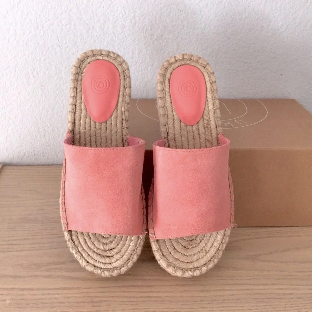 UO Suede Espadrille Sandals